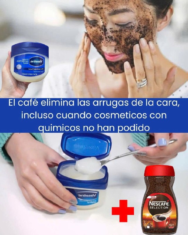 Exfoliante de café y vaselina